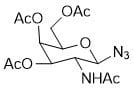 A black and white picture of an amino acid molecule.