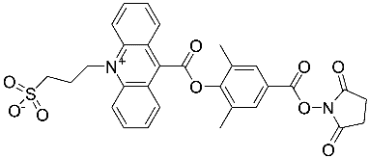 A chemical molecule is shown on a white background.