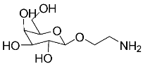 A chemical structure of octanoic acid.