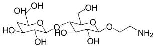 A chemical structure of a molecule.