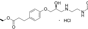 A chemical structure of a molecule.