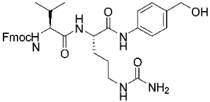 A chemical structure of a molecule in black and white.