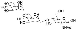 A diagram of the chemical structure of a molecule.