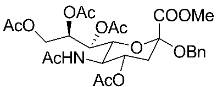 The chemical structure of octanoic acid.