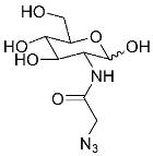 A chemical structure of a molecule.