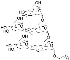 A diagram showing the structure of a molecule.