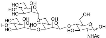 A chemical structure of a molecule.