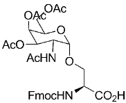 The chemical structure of octanoic acid.