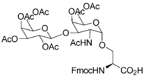 A diagram showing the structure of a molecule.