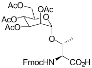 The chemical structure of fmoc.