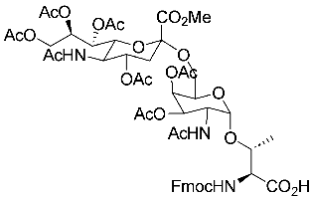 A diagram showing the structure of a chemical compound.