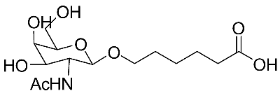 A diagram of the structure of a molecule.