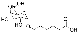 A diagram of the structure of a chemical compound.