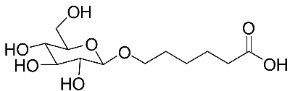 A diagram of the structure of a chemical compound.