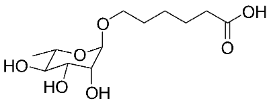 A diagram of the structure of a chemical compound.