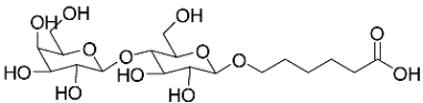 A diagram showing the structure of a molecule.