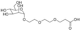 A chemical structure of a molecule.