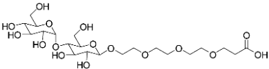 A diagram showing the structure of a chemical compound.