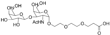 A diagram showing the structure of a chemical compound.