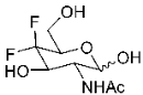 A chemical formula with the name of a molecule.