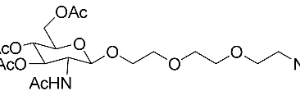 Chemical structure of azido-glycoside.
