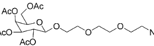 Chemical structure; azide-functionalized carbohydrate.