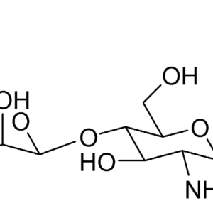 Chemical structure of hyaluronic acid.